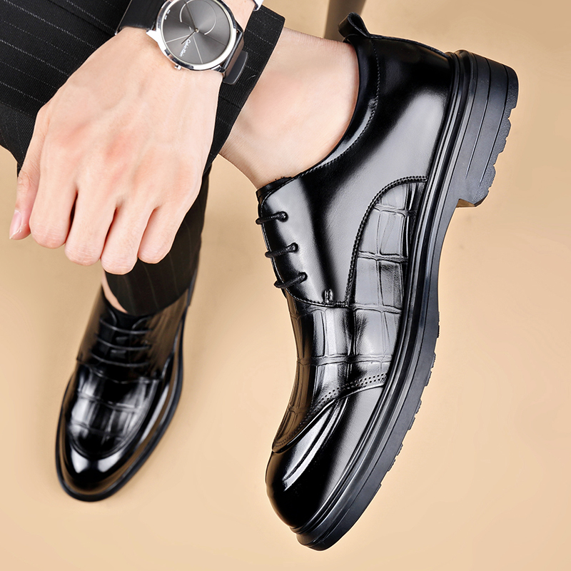 Formal Men Daily Wear Footwear - Премиальные мужские деловые кожаные туфли, элегантные